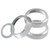 HIMARKLIF Aluminum Alloy Air Conditioning Dial Cover Engine Start Ring Interior Part for New Jimny JB64W and New Jimny Sierra JB74W (2018.07~)
