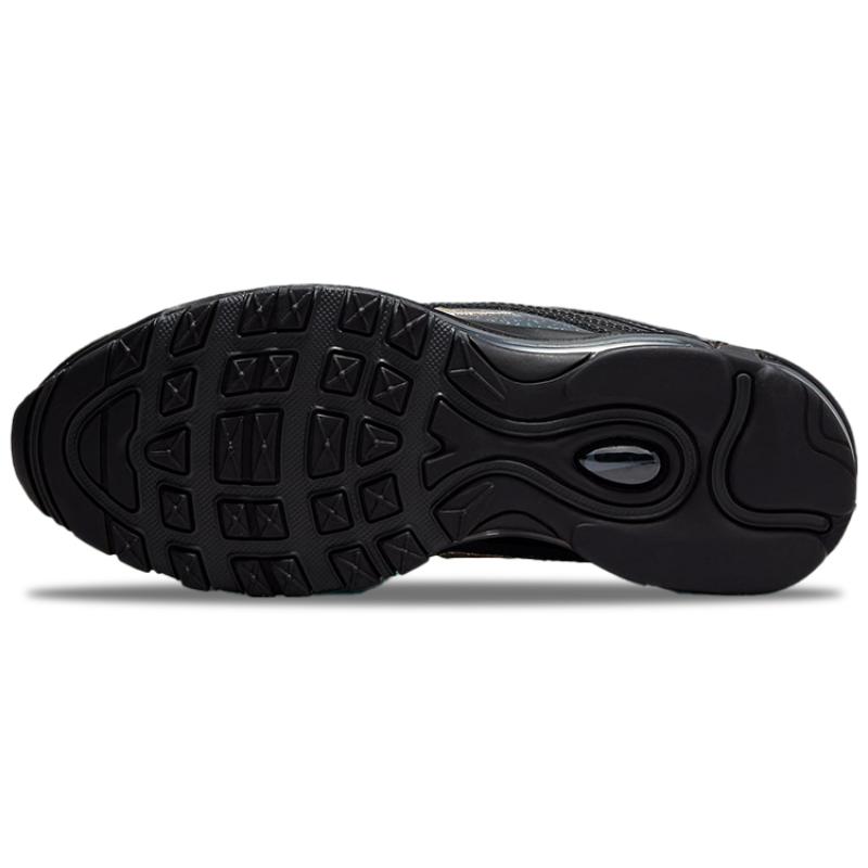 Nike Air Max 97 'Black Metallic Pewter' Women's Sneakers Casual Shoes DH0558-001