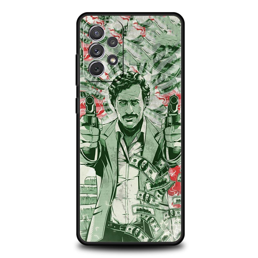 Narcos TV Series Pablo Escobar Case for Samsung A51 A71 A21S A12 A15 A25 A31 A41 A52 A32 A23 A33 A53 A73 A03S A05S A13 5G Cover