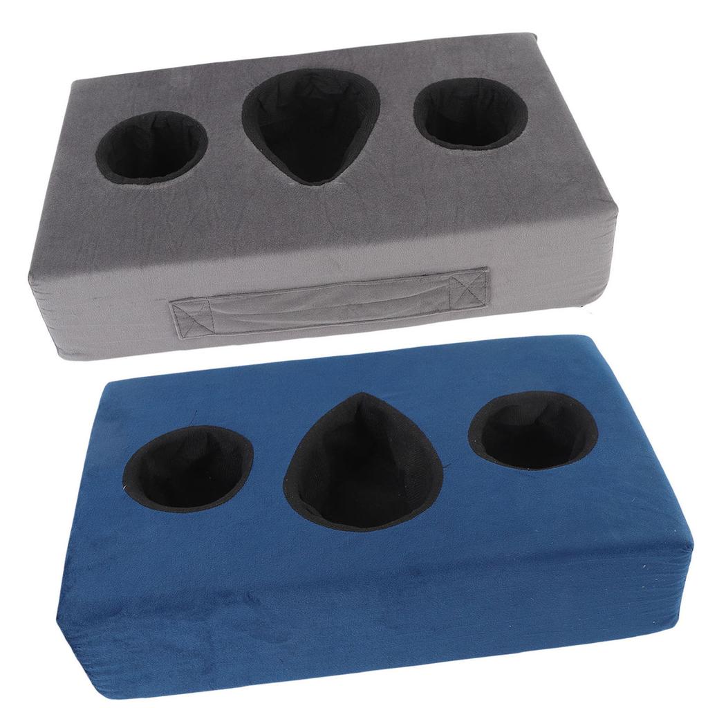 Подушка-подстаканник для дивана Предотвращает проливы Губка 3 отделения Подставка для напитков для дивана для автомобилей, автодомов, лодок