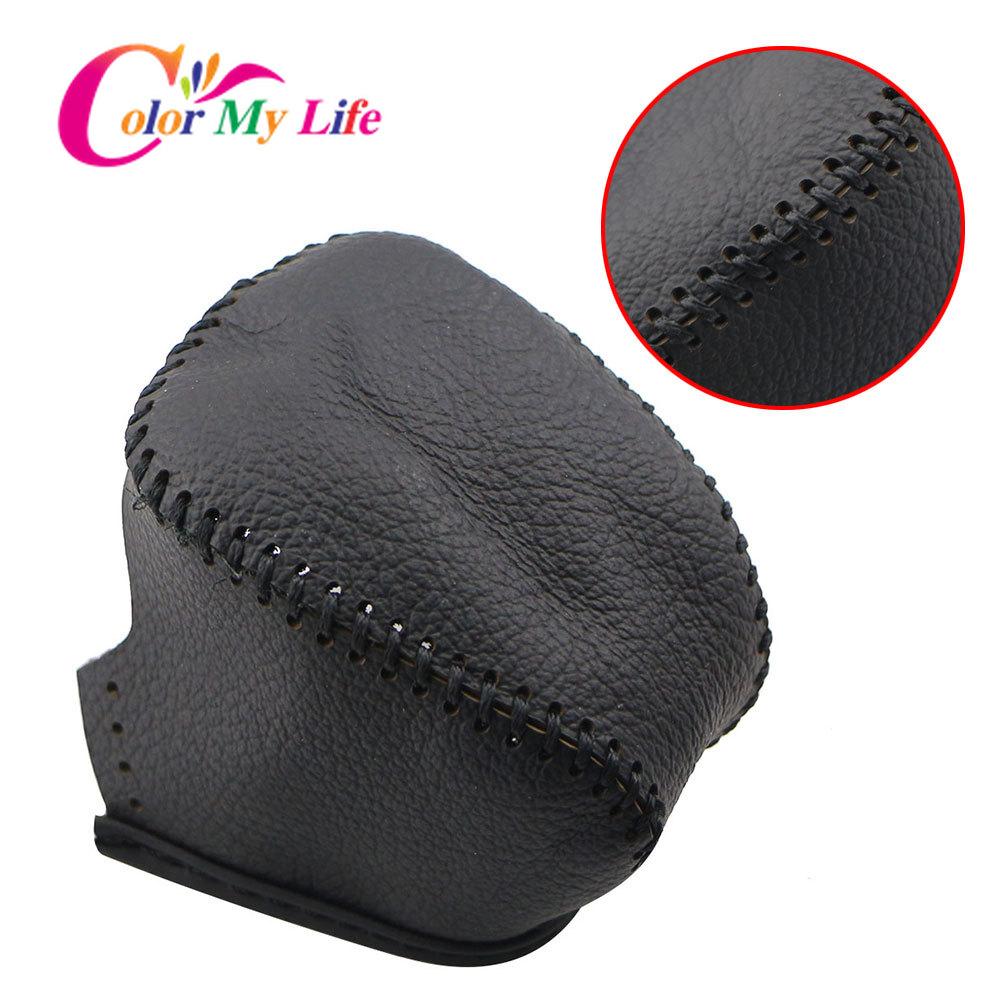 Кожаные автомобильные воротники переключения передач Color My Life для Infiniti QX50 QX70 QX80 EX FX35 37 G37, защита ручки переключения передач