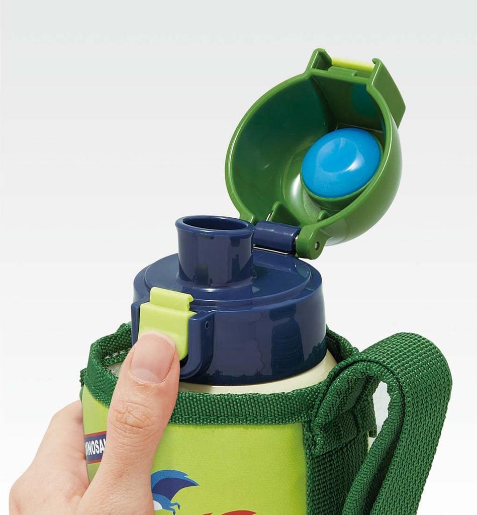 Skater Бутылка для воды Динозавр 400 мл для детей с крышкой для мальчиков KSTCH4-A