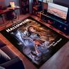1pc The Revenge of Michael Myers Print Area Rug - Soft,Washable Non-Slip Indoor Mat for Office Chairs,Living Room,Home Office Decorative Rug