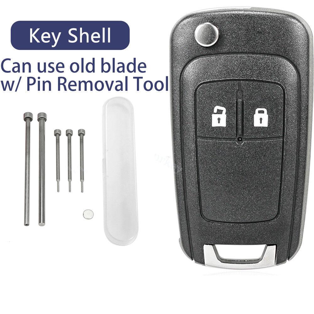 Чехол для ключей 2B для Vauxhall Opel Astra Insignia Zafira Corsa Meriva, дистанционный брелок