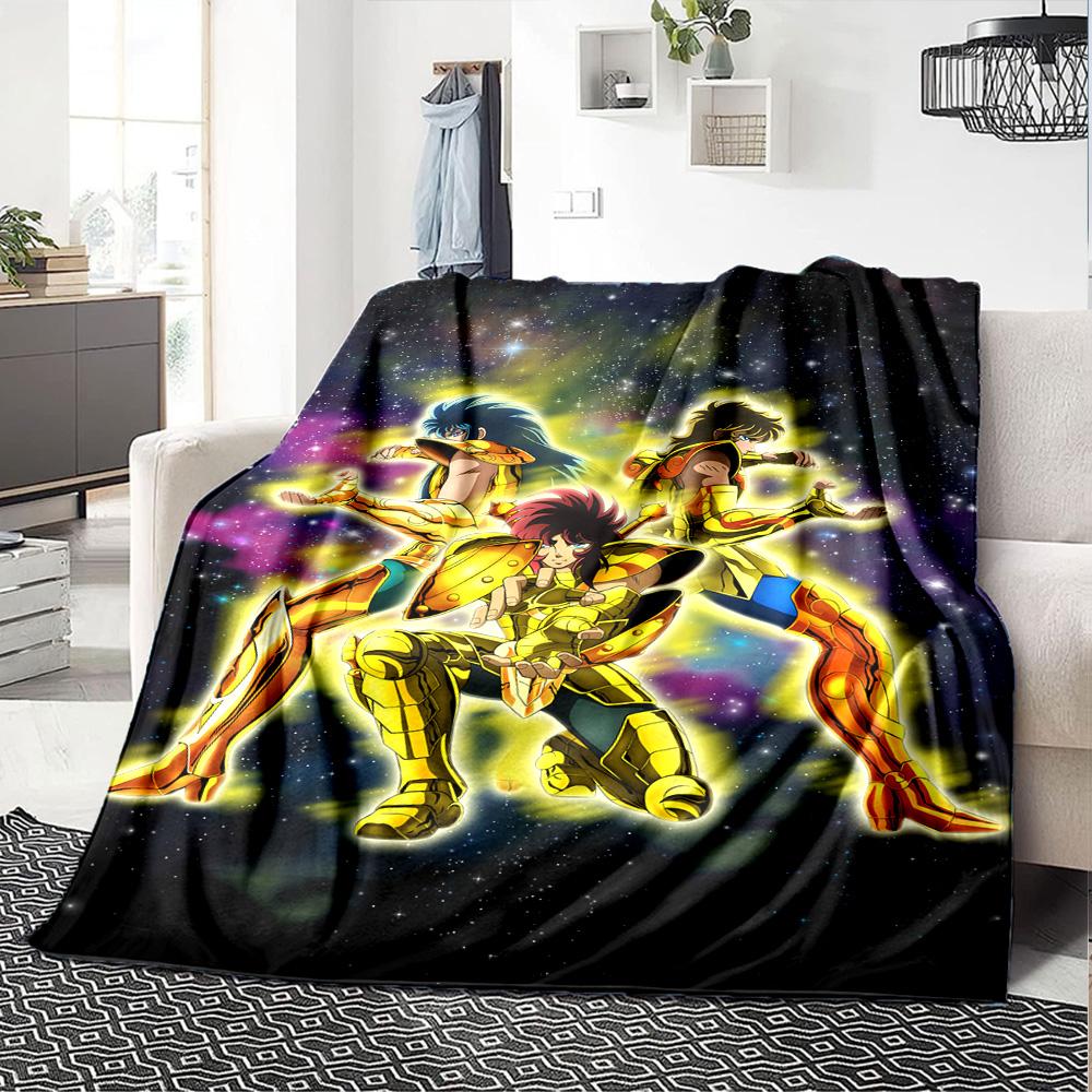 Space Warriors' Alliance Flannel Blanket Super Soft Warm Cozy Blanket For Sofa Bed Office Travel Allseason Home Decor Gift