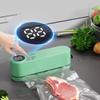 Mini Portable Vacuum Sealer Fresh Sealing Machine Home LED Display 1200mAh Wireless Fully Automatic Vacuum Sealer Plastic Sealer