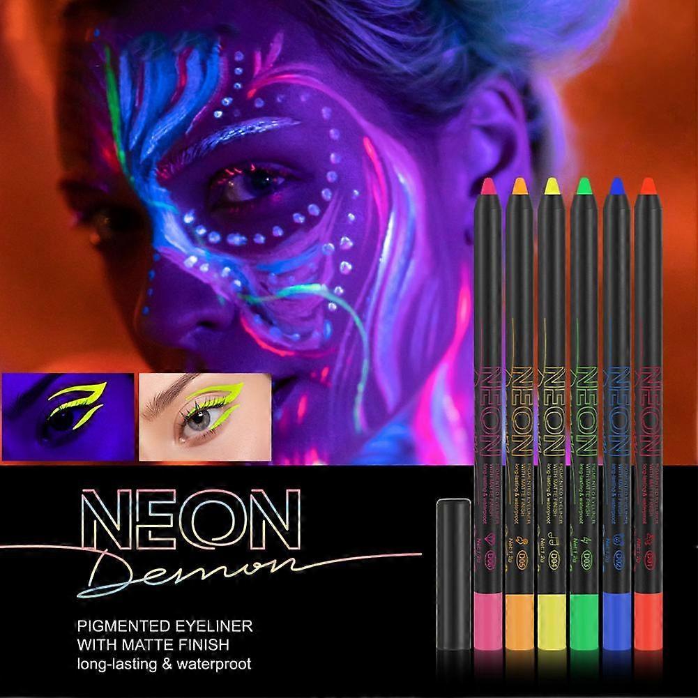 6 Colors Eyeliner Pencil Set