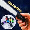 Mini LED Super  USB Flashlight Outdoor Camping Small Torch Glare Lamp Pocke Keychains