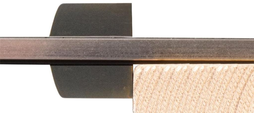 Shinwa Sokutei Направляющая для циркулярной пилы Треугольник AL 15см 78108 Алюминиевая с противоскользящим резиновым упором 9мм Черная