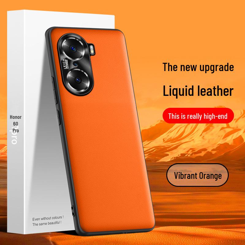Защитный чехол Honor 60 Pro Liquid Leather Anti-Fall — поставляется отдельно