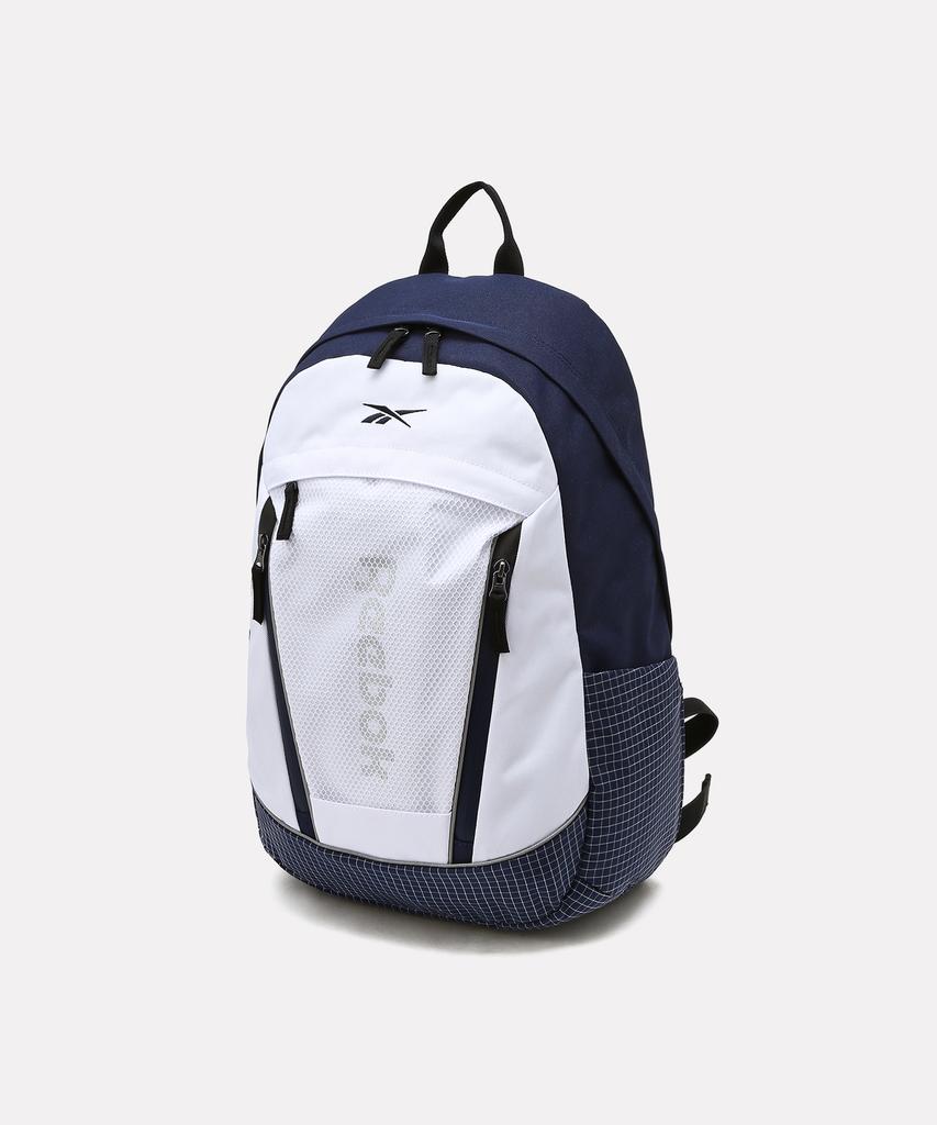 Reebok Mesh Front-Zip Shoe Backpack - Navy