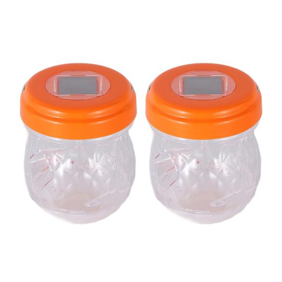 2/4 шт. Уличная подвесная ловушка для ос на солнечной батарее, ловушка для шершней и пчел