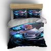 Animated character with swirls. Bedding sets Duvet cover sets Duvet covers Pillowcases(1*Duvet Cover 2*Pillowcases without duvet insert)