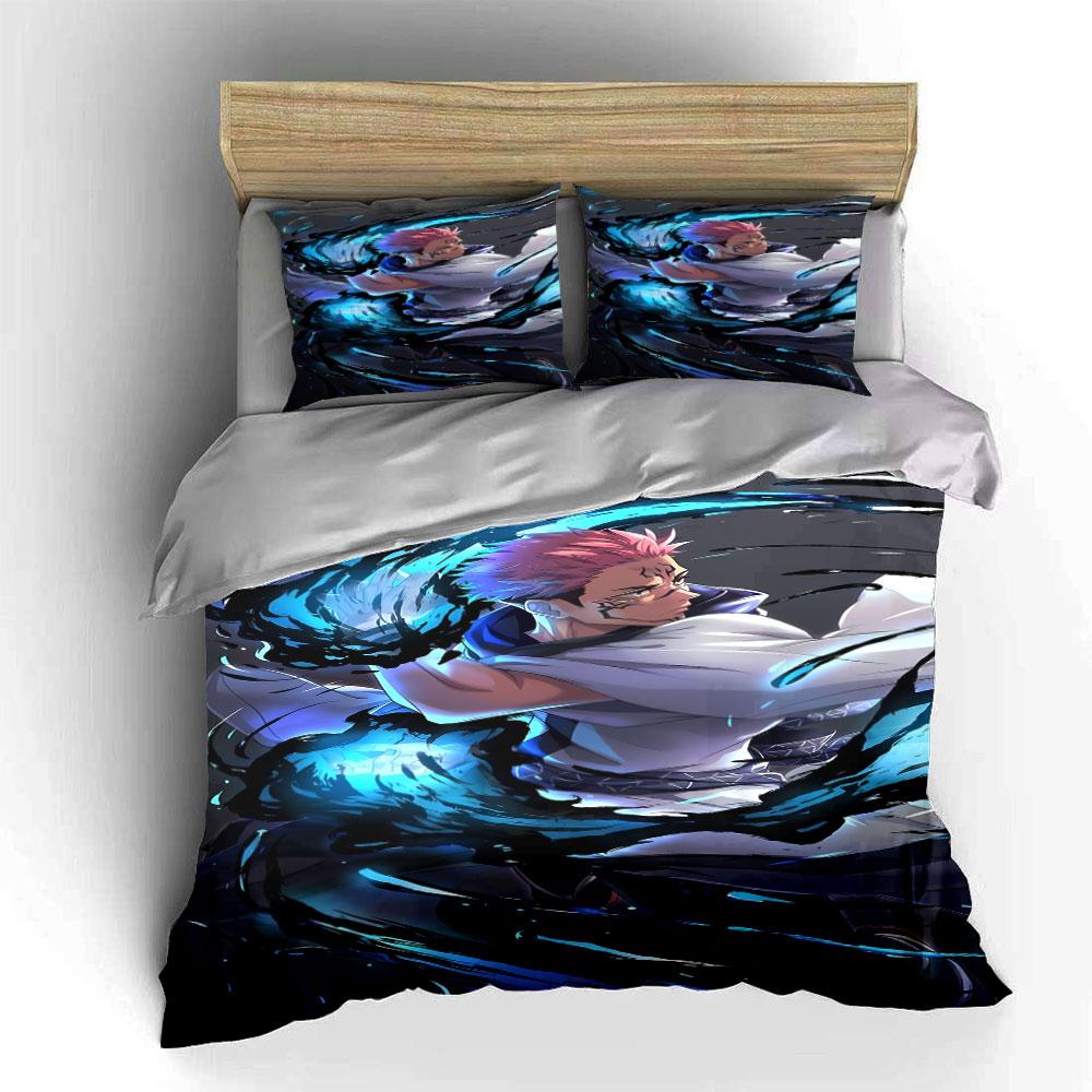 Animated character with swirls. Bedding sets Duvet cover sets Duvet covers Pillowcases(1*Duvet Cover 2*Pillowcases without duvet insert)