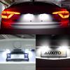 White Plate LED Lamps License Lights For E60 E39 E70 BMW E90 E92 F10 Error Free