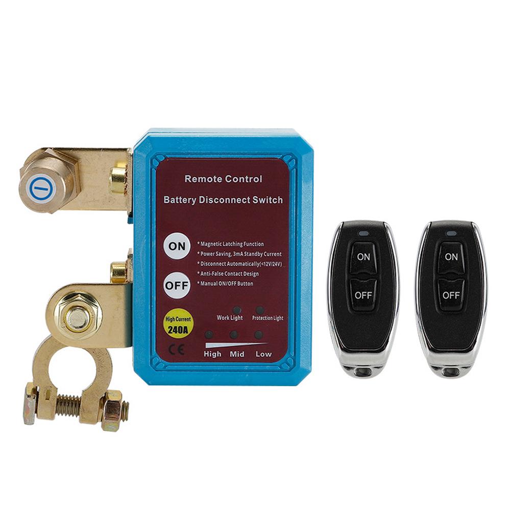 Универсальный автомобильный аккумуляторный разъединитель 12 В 24 В, автомобильный аккумуляторный выключатель, защита от утечки