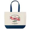 Sac Cabas - PLANETEE - Odile Les Affaires d'Enfer - Fond Bleu - Coton - 40 X 45 Cm