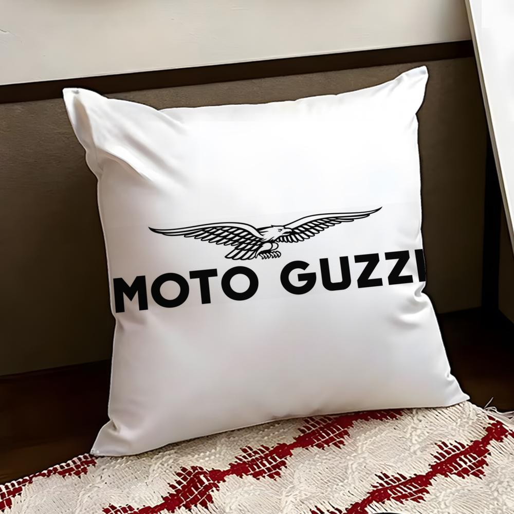 MMoto GGuzzi Cushion Cover Reversible Soft Durable Pillow Cover Home Car MultiScene Use for Daily Comfort