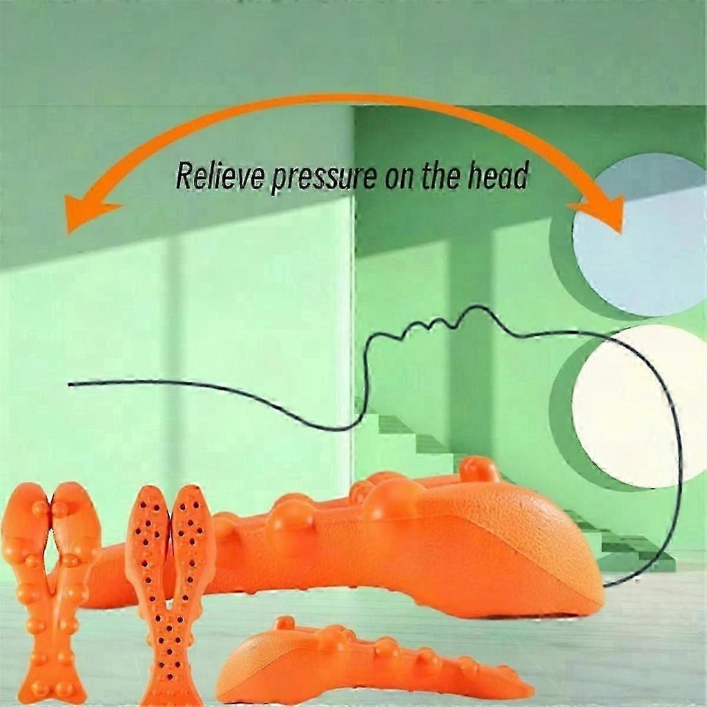 Trigger Point Massager for Neck Pain Relief, Ergonomic Muscle Relaxation Tool