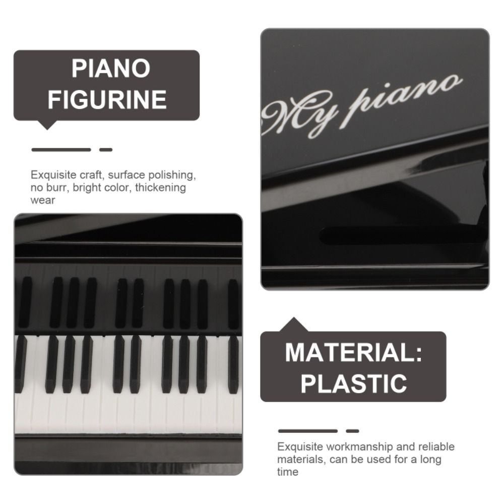 Миниатюрное пианино-копилка, милая банка для хранения монет, копилка в виде пианино, интерьер