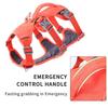 With Handle Dog Harness Reflective Vest Nylon Pet Vest Durable Reflective Pet Harness  Pug