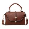 Large Capacity PU Shoulder Bag for Women  Monochromatic Crossbody Bags  Casual Messenger for Ladies  Youth Fashion  New