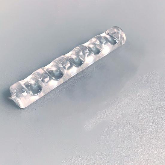 Nail Pen Grids Smooth Anti-fading Surface Shatterproof Holder Transparent 5 Clear Nail Brush Rack Shelf