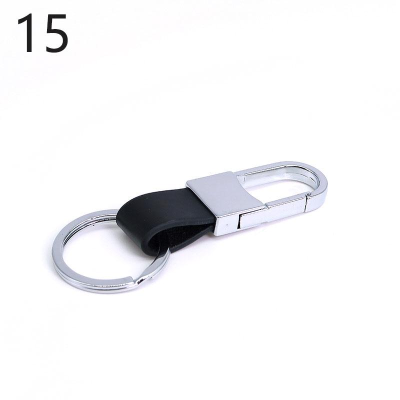 1PC PU Leather Keychain Jewelry Gift Car Keyring Keyholder Casual Key Chain Fashion Multiple Options Available