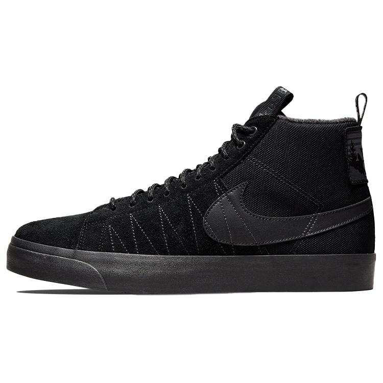 Nike Кроссовки Blazer Mid Premium SB 'Acclimate Pack - Triple Black' Мужские DC8903-002