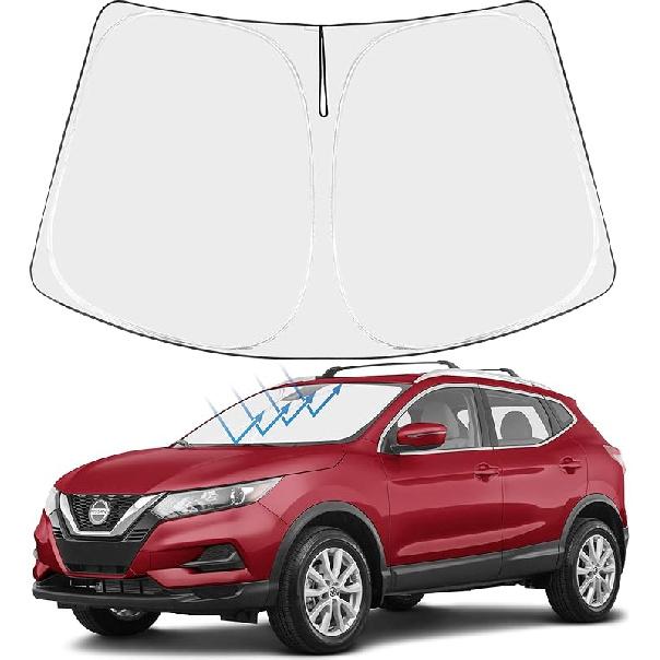 Складная солнцезащитная шторка на лобовое стекло Proadsy 2025 для RAV4, подходит для кроссовера RAV-4 SUV Crossover, TRD Off-Road, LE XLE Premium Limited.