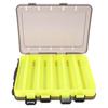 Portable Double Sided Lure Box Wear Resistant Plastic Shrimp Storage Case for Fishing