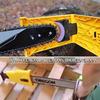 Chainsaw Sharpening Set with 8 Sharpening Stones, Chain Sharpener, Tool, Sharpener, Accessory, Blade Sharpening Kit (14, 16, 18, 20 Inch, Yellow)