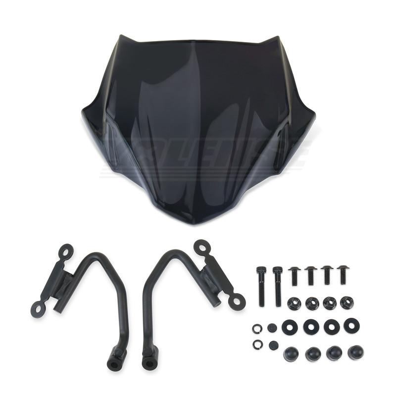 Motorcycle Accessories Front Windscreen Windshield Wind Deflector For CB400F CB500F CB 400F 500F 2016-