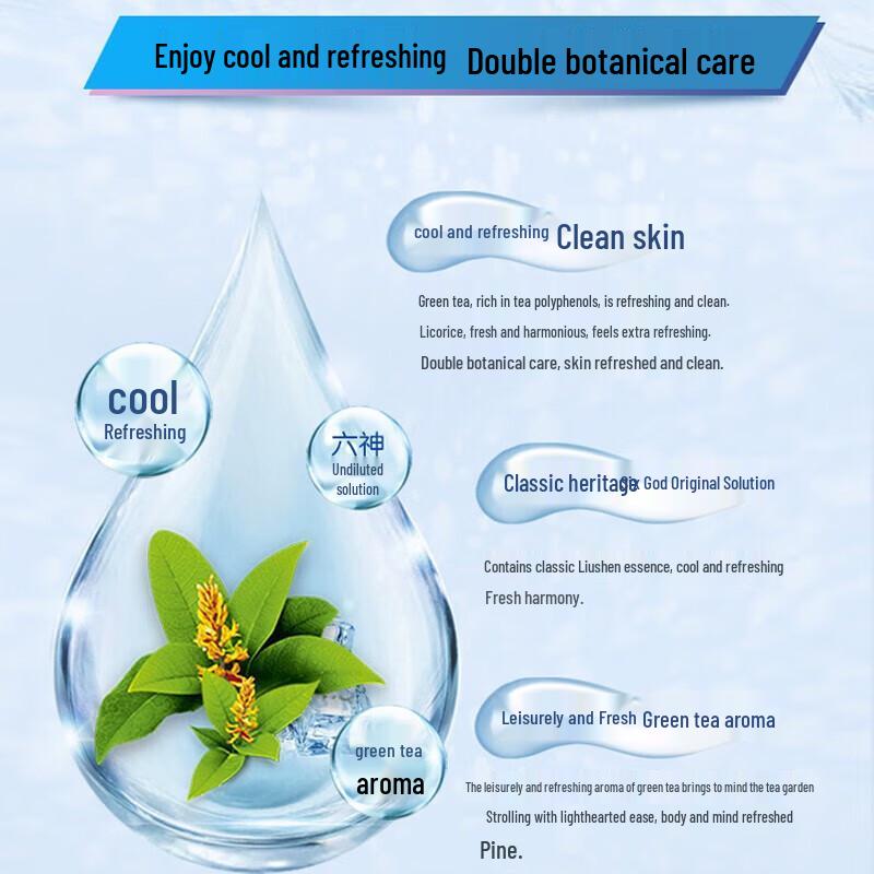 Liu Shen Refreshing Shower Gel Twin Pack