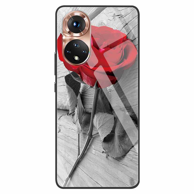 Роскошный чехол для Huawei Honor 50 Чехол Закаленное Стекло Чехол для Телефона Huawei Honor 50 Honor50 6.57" Coque Сумка Модный Бампер