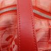 CHANEL Tote TGM Tote Bag A15826 New travel line Red Nylon canvas Women Used
