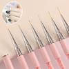 Painting Brush Ultra-thin Nail Art Brush Acrylic Nail Liner Pen Nail Art Drawing Pen Manicure Tool