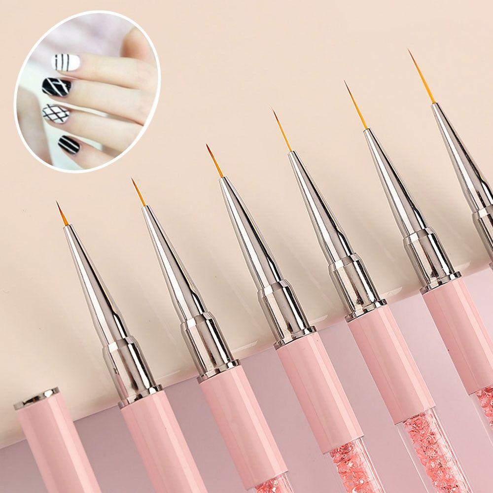 Painting Brush Ultra-thin Nail Art Brush Acrylic Nail Liner Pen Nail Art Drawing Pen Manicure Tool