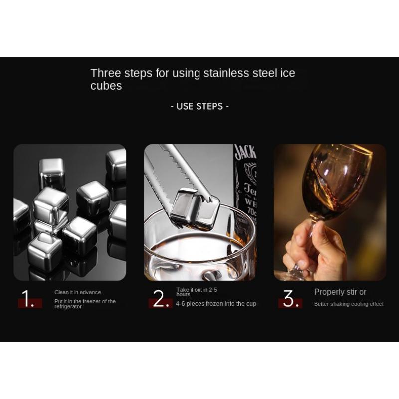 HANYANG Ледяной камень из нержавеющей стали Замороженные ледяные гранулы Замораживание металла