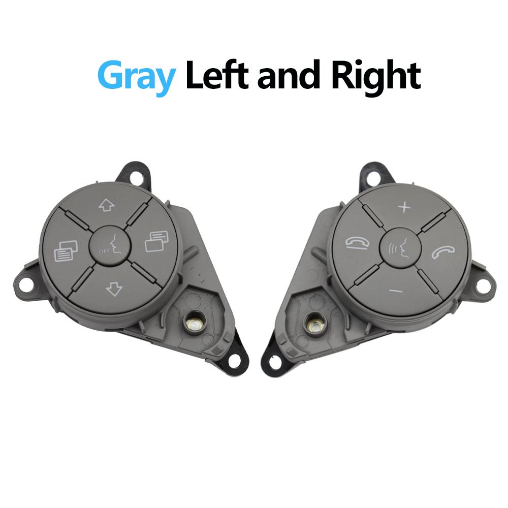 Car Steering Wheel Switch Control Button Trim Cover Kit For Mercedes Benz W164 W251 X164 ML GL R Class