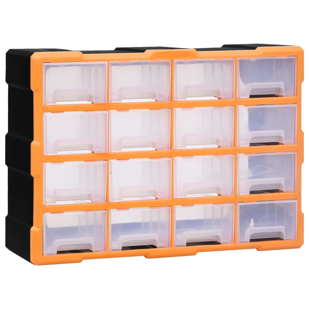 Multi Drawer Organizer 16 Drawers 52 x 16 x 37 cm
