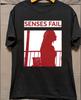 Коллекция SENSES FAIL BAND Концертный Тур Футболка с коротким рукавом Все размеры AQ48 Унисекс Футболка