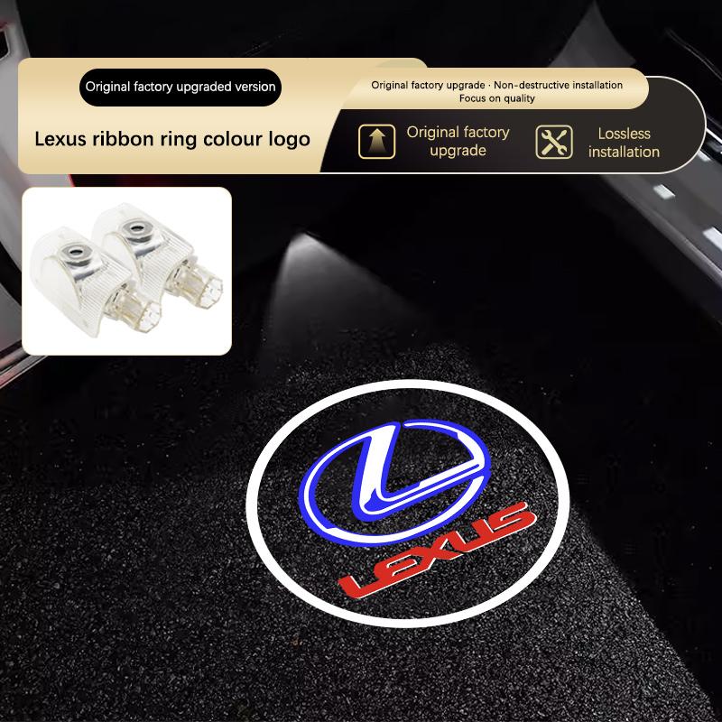 Светодиодная подсветка дверей автомобиля для Lexus ES ES300 ES250 RX 270 GX LS LX IS GS RC IS F Sport Декоративная подсветка дверей автомобиля Аксессуары для автомобилей
