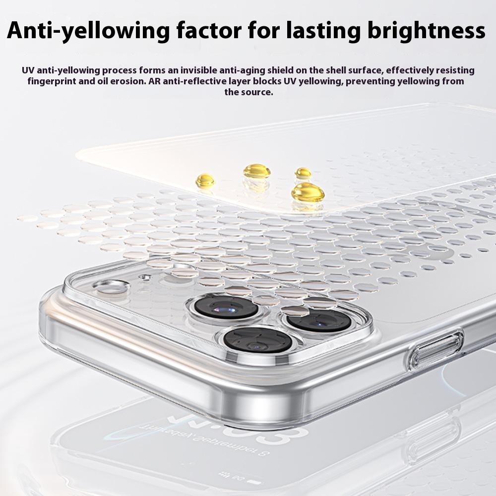 BENKS For iPhone 17 Pro Max Case Ultra Thin Naked-like Clear PC Phone Cover