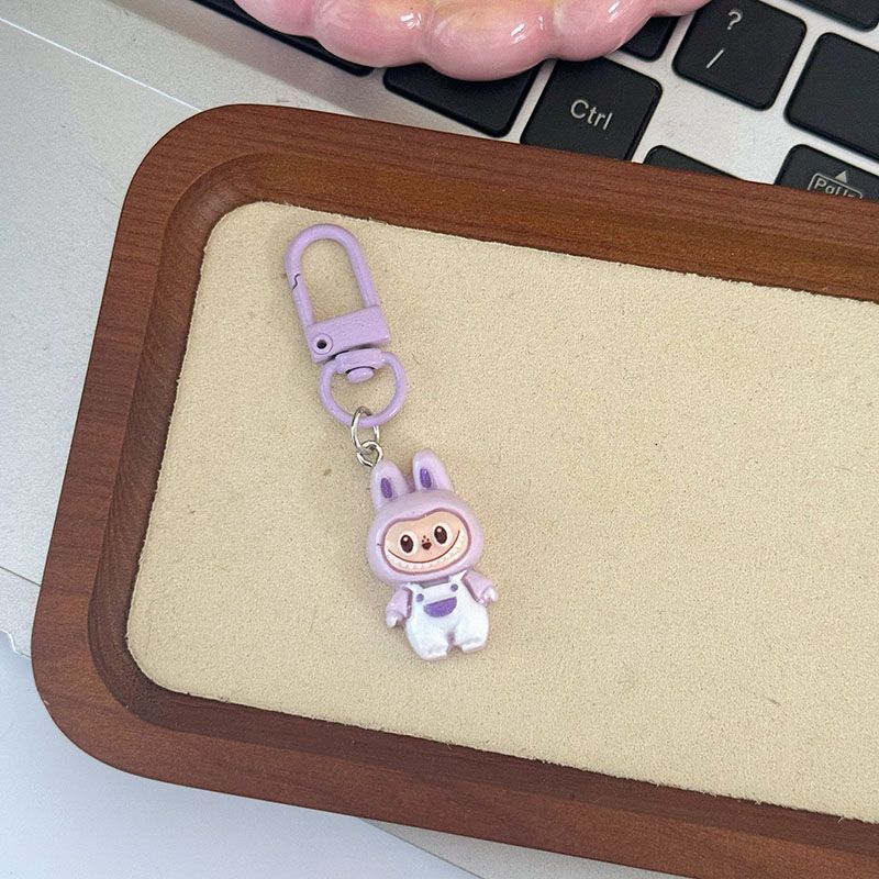 Милый комбинезон, ткань пулап, подвеска, милый мультяшный кулон для студенческой сумки, подарок