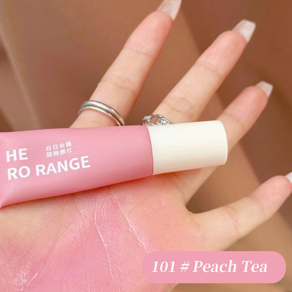 HERORANGE Одноцветные жидкие румяна Увлажняющая текстура Стойкий цвет Нелегко удалить макияж