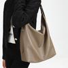 First Layer Cowhide Bag New Genuine Leather Women's Bag Tote Bag Lazy Style Commuter One-shoulder Crossbody Bag