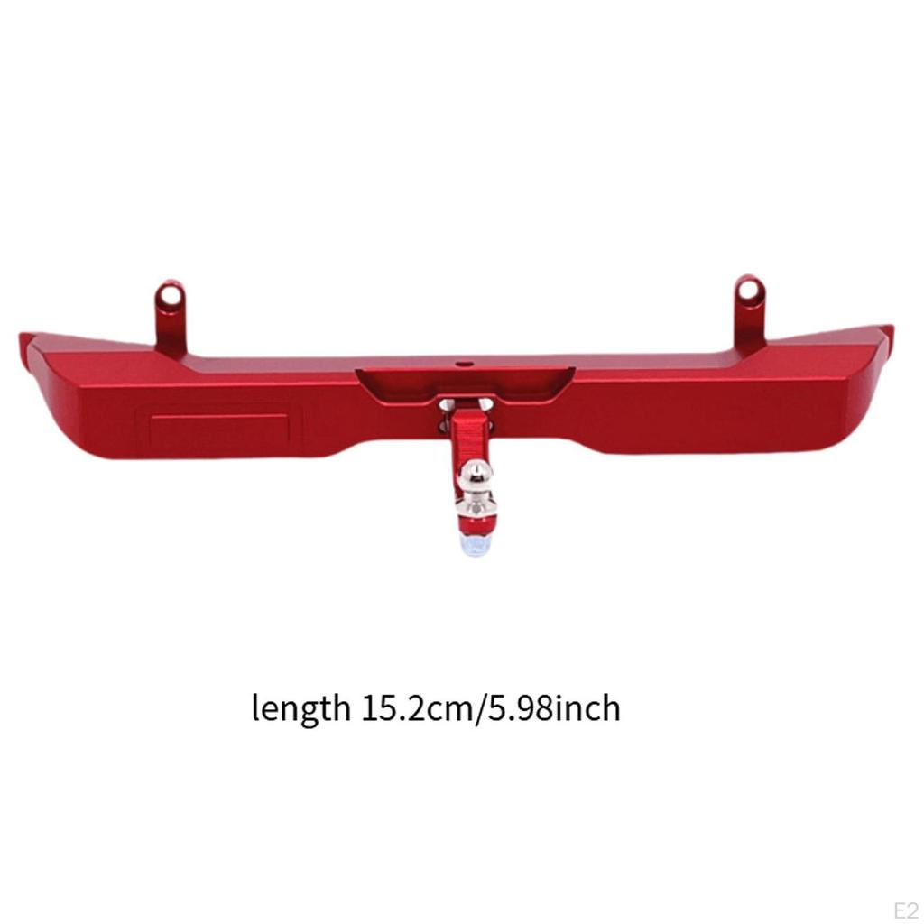 1/12 Удобные бамперы для радиоуправляемой машины со светодиодными фонарями, буксировочная проушина для H12Y H12Y+