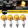 4X Мотоциклетные Поворотники Оранжевые Для Honda Shadow Aero 750 VT750C