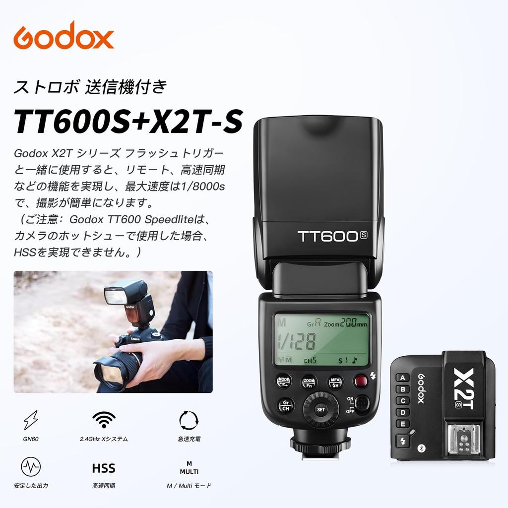 Авторизованный стробоскоп GODOX TT600s с передатчиком для вспышки камеры Sony, триггер вспышки GN60 HSS, совместимый с Sony, подходящий